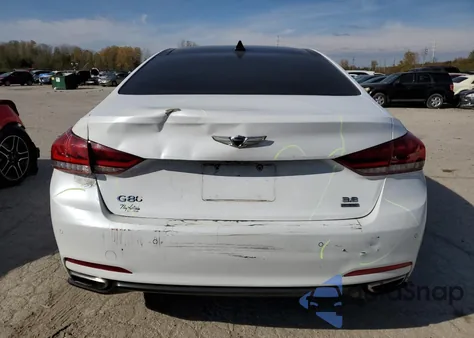 2017 Genesis G80 Base from USA, damaged, VIN KMHGN4JE0HU205092